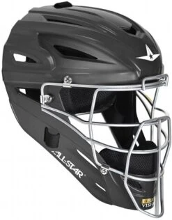 All-Star MVP2500M College Level Solid Matte Finish Catcher's Helmet