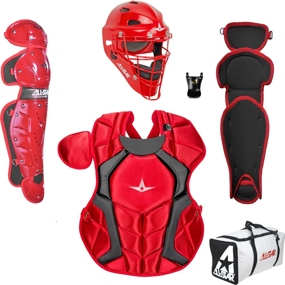 All-Star Player's Series Two Tone Junior Youth Catcher's Gear Set CKCC79PS-TT 4 All-Star Player's Series Two Tone Junior Youth Catcher's Gear Set CKCC79PS-TT - Image 4