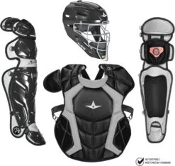 All-Star System7 CKCCPRO1 Adult Professional/College Catcher's Gear Set