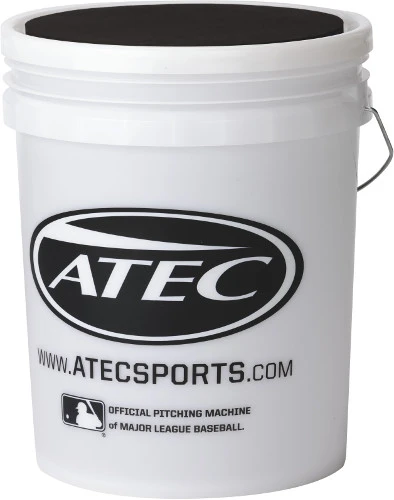 ATEC Training WTATBD02S24 Two Dozen Hi.Per X-Act Fastpitch Softball W/ Ball Bucket 2 ATEC Training WTATBD02S24 Two Dozen Hi.Per X-Act Fastpitch Softball W/ Ball Bucket - Image 2