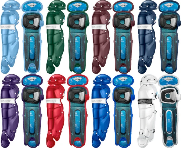 Easton Jen Schro The Very Best A165437 Youth Fastpitch Softball Catchers Leg Guards 2 Easton Jen Schro The Very Best A165437 Youth Fastpitch Softball Catchers Leg Guards - Image 2