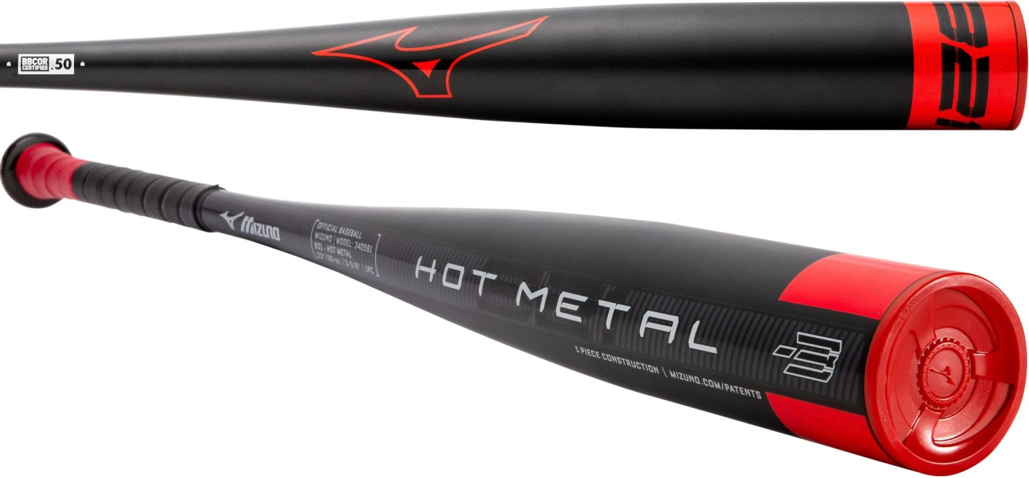 2021 Mizuno B21 Hot Metal Adult BBCOR Baseball Bat (-3oz) 340561 1 2021 Mizuno B21 Hot Metal Adult BBCOR Baseball Bat (-3oz) 340561