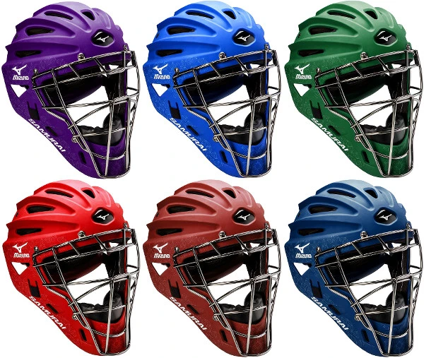 Mizuno Samurai 380253 Women's Fastpitch Softball Catcher's Helmet 2 Mizuno Samurai 380253 Women's Fastpitch Softball Catcher's Helmet - Image 2