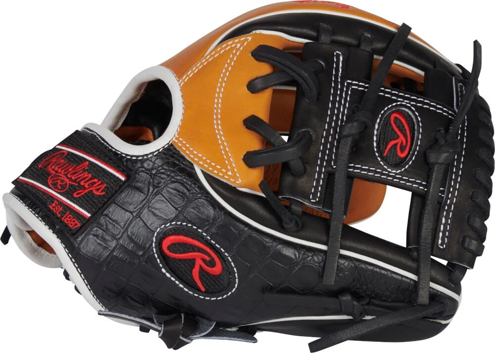 11.5 Inch Rawlings Heart Of The Hide ColorSync 6.0 Adult Infield Baseball Glove PRO9342T 4 11.5 Inch Rawlings Heart Of The Hide ColorSync 6.0 Adult Infield Baseball Glove PRO9342T - Image 4