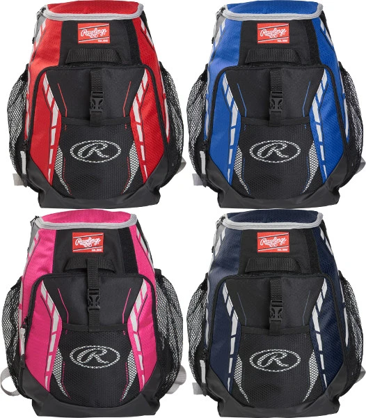 Rawlings Player's R400 Youth Personal Equipment Backpack 3 Rawlings Player's R400 Youth Personal Equipment Backpack - Image 3