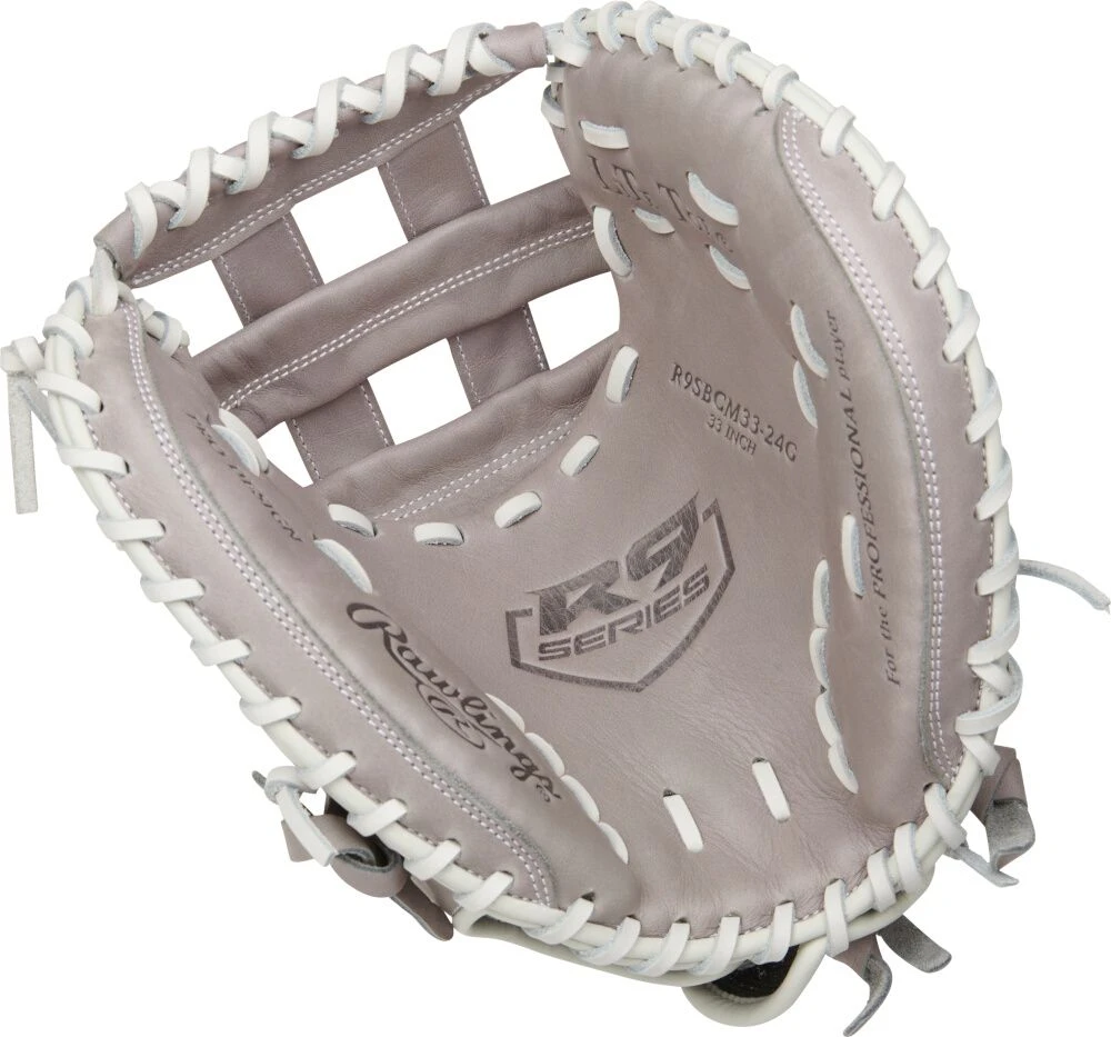 33 Inch Rawlings R9 Women's Fastpitch Softball Catcher's Mitt R9SBCM33-24G 2 33 Inch Rawlings R9 Women's Fastpitch Softball Catcher's Mitt R9SBCM33-24G - Image 2