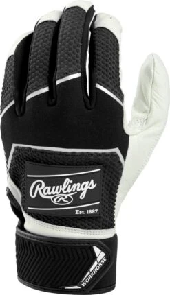 Rawlings Workhorse Youth Baseball Batting Gloves WH22BY