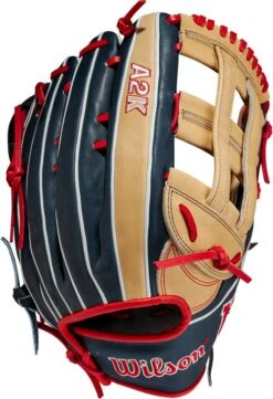 12.75 Inch Wilson A2K Juan Soto Game Model Adult Outfield Baseball Glove WBW1010101275