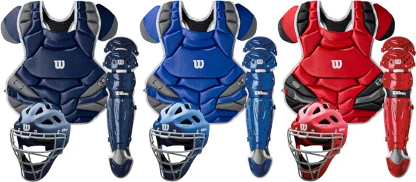 Wilson C1K Protection WTA4603 Adult Baseball Catcher's Gear Set 2 Wilson C1K Protection WTA4603 Adult Baseball Catcher's Gear Set - Image 2