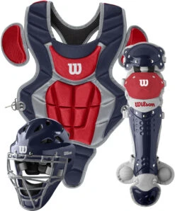 Wilson C200 Youth Baseball Catcher's Gear Kit WB57116 -Baseball Promotion Store wilson c200 youth baseball catchers gear kit wb57116 21